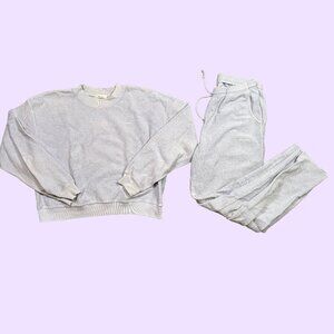 Madhappy Lavender Purple Terry Sweat Loungewear Set Women's Size Large